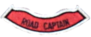 jhv red knights road captain patch